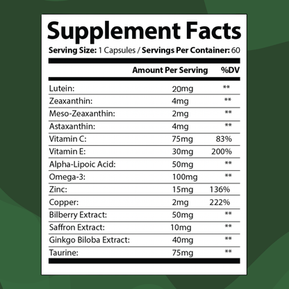 STRSS 14 in 1 Advanced Eye Formula